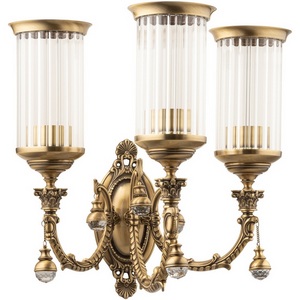 Изображение товара Бра Sienna-crystal Kutek Swarovski SIE-K-3(P) с подвесками