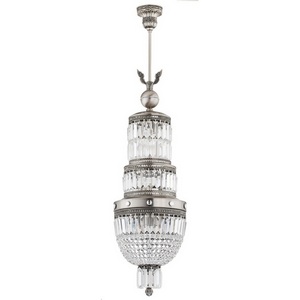 Изображение товара Потолочная люстра хрустальная Sienna-crystal Kutek Swarovski SIE-ZWD-1(N)300