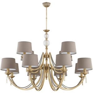 Изображение товара Потолочная люстра Kutek Zaffiro ZAF-ZW-8+4(P/A)