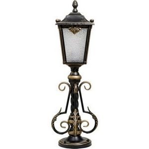 Изображение товара Наземный фонарь под старину IP54 ковка Кузнечное дело Квадро 26-001-ЧЗ