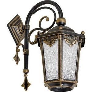 Изображение товара Настенный уличный фонарь под старину IP54 ковка Кузнечное дело Ретро 35-001-ЧЗ
