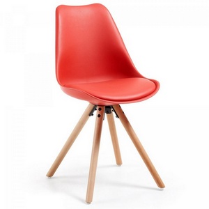 Изображение товара Обеденный стул La Forma (ex Julia Grup) Lars (Красный/ Пластик)