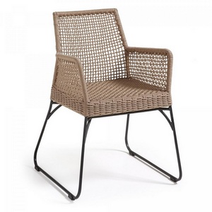 Изображение товара Стул уличный La Forma (ex Julia Grup) Novak (Бежевый/ Веревка,Металл)