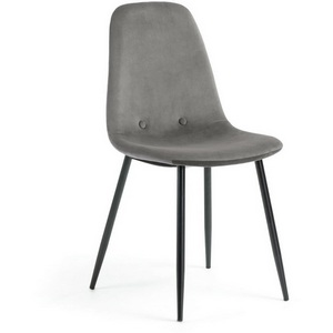 Изображение товара Обеденный стул La Forma (ex Julia Grup) Yaren (Серый/ Пена,Сталь,Фанера)