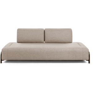 Изображение товара Диван La Forma (ex Julia Grup) Compo (Бежевый,Черный/ Пена,Металл,МДФ,Сосна,Акрил,Сталь,ДСП,Дерево)