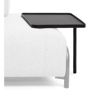 Изображение товара Журнальный стол La Forma (ex Julia Grup) Compo (Черный/Металл, Сталь, Дерево, МДФ) (прямоугольная столешница)