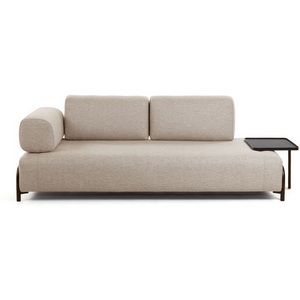 Изображение товара Диван La Forma (ex Julia Grup) Compo (Бежевый/ Металл,Пена,ДСП,Сталь,Дерево,Акрил,Сосна,МДФ)