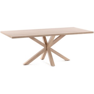 Изображение товара Стол обеденный La Forma (ex Julia Grup) Argo (Обработанная древесина, Металл, Дерево, Сталь) (прямоугольная столешница, 4 ножки)