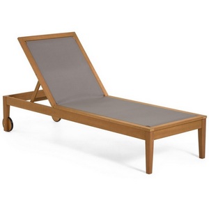 Изображение товара Шезлонг La Forma (ex Julia Grup) Caterin (Зеленый/ Эвкалипт,Дерево)