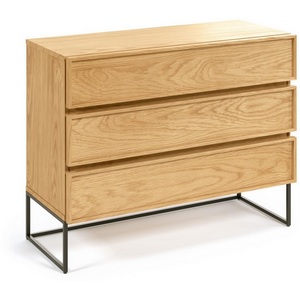 Изображение товара Комод La Forma (ex Julia Grup) Taiana (Фанера,Сталь,МДФ,Шпон,Металл,Дуб,Шпон дуба)