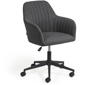 Изображение товара Обеденный стул La Forma (ex Julia Grup) Madina (Серый/ Металл,Пластик,Полипропилен,Пена,Сталь)