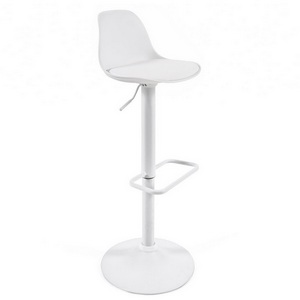 Изображение товара Барный стул La Forma (ex Julia Grup) Orlando-T (Белый/ Полипропилен,Пена,Пластик,Металл,Сталь)