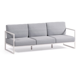 Изображение товара Диван уличный La Forma (ex Julia Grup) Comova (Белый,Синий/ Пена,Полипропилен,Алюминий,Металл,Искусственные волокна)
