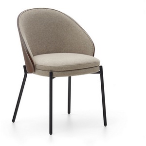 Изображение товара Обеденный стул La Forma (ex Julia Grup) Eamy (Коричневый,Венге/ Сталь,Ясень,Шпон)