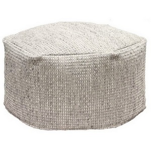 Изображение товара Almadraba Пуф серого цвета 100% ПЭТ 60 x 50 см La Forma (ex Julia Grup) арт.156823