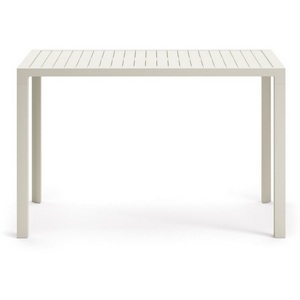 Изображение товара Стол с деревянной столешницей длиной 150 см уличный La Forma (ex Julia Grup) Culip (белый/ пластик) 156957