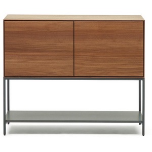 Изображение товара Буфет La Forma (ex Julia Grup) Vedrana (Черный/ Орех) 157287