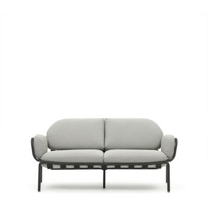 Изображение товара Joncols уличный алюминиевый 2-местный диван серого цвета 165 см La Forma (ex Julia Grup) арт.157381