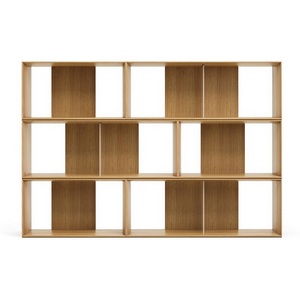 Изображение товара Стеллаж для книг деревянный La Forma (ex Julia Grup) Litto (Цвет дуб/ МДФ) 162189