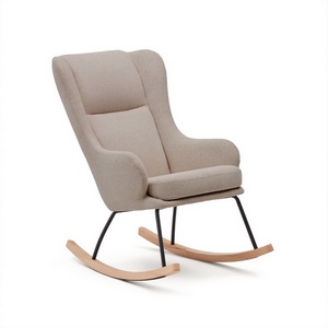 Изображение товара Кресло-качалка La Forma (ex Julia Grup) Maustin (Бежевый/ Сталь,Бук,МДФ)