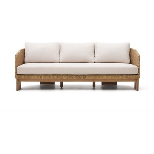 Изображение товара 3-местный диван Xoriguer из синтетического ротанга и 100% массива эвкалипта La Forma (ex Julia Grup) арт.191754