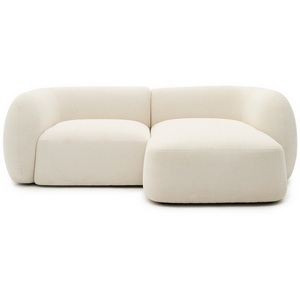 Изображение товара Модульный 2-местный диван Martina цвета экрю с правым шезлонгом 230 см La Forma (ex Julia Grup) арт.210035