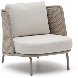 Изображение товара Уличное кресло Sedalis из алюминия и серо-коричневой веревки La Forma (ex Julia Grup) арт.251569