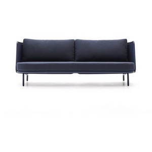 Изображение товара Уличный 3-местный диван Sedalis из алюминия и синей веревки 210 см La Forma (ex Julia Grup) арт.251571