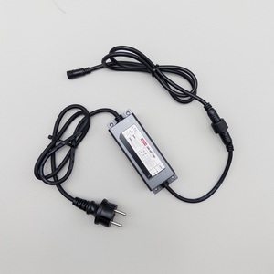 Изображение товара Блок питания электронный 60W для Нитей 24В, до 1000 LED, провод черный каучук, IP65 Laitcom DM-60F-24V