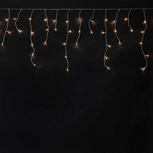 Изображение товара Гирлянда Бахрома на Батарейках 3 x 0,5 м Шампань, LED, Провод Прозрачный Силикон, IP65 Laitcom ECC100-10-8CH