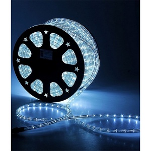 Изображение товара Светодиодный ?13 мм Белый 220В, LED/м, Свечение 360°, IP65, Бухта 100м Laitcom Дюралайт F3-H1-220V-W