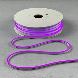 Изображение товара Односторонний Гибкий Неон 8х16мм Фиолетовый 12В, IP65 Laitcom FR-23518