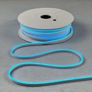 Изображение товара Односторонний Гибкий Неон 8х16мм Небесно-Голубой 12В, IP65 Laitcom FR-23519