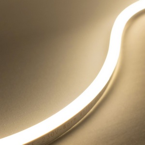 Изображение товара Односторонний Гибкий Неон 8х16мм Тепло-Белый 220В, 144 LED/м, IP65, Бухта 50м Laitcom FR-23551