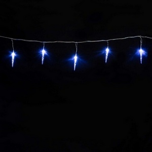 Изображение товара Гирлянда 4м Белые 12см 24В, 16LED, Провод Прозрачный ПВХ, IP54 Laitcom Сосульки IC12.16-10-1W