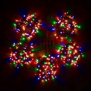 Изображение товара Гирлянда светодиодная 1 метр по 20м, LED, Провод Черный ПВХ, IP54 Laitcom На деревья KDD1000-11-1M