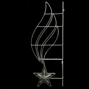 Изображение товара Светодиодная консоль «Звезда с Российским Флагом» 60 х 200 см, Триколор, 220В Laitcom KM9-06