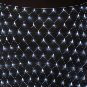 Изображение товара Светодиодная Сеть x м Белая с Контроллером 220В, LED, Провод Прозрачный ПВХ, IP54 Laitcom Сети NTL256C-10-2W