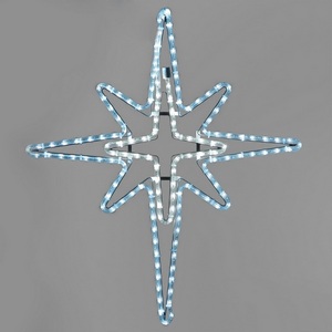 Изображение товара Светодиодная фигура "Полярная Звезда" 70 x 60 см небесно-голубая, IP65 Laitcom PLR-8-2SB