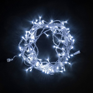Изображение товара Гирлянда Нить 10м Белая 220В, LED, Провод Прозрачный ПВХ, IP54 Laitcom Нити (на ёлку) PST100-10-2W