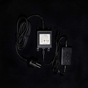 Изображение товара Трансформатор 30W с Выпрямителем для Нитей 24В, до LED, Провод Черный Каучук, IP65 Laitcom Трансформаторы PTR30-3A