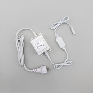 Изображение товара Трансформатор 60W с выпрямителем для Нитей 24В, до 1000 LED, провод белый каучук, IP65 Laitcom PTR60-3A-W