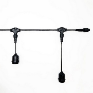 Изображение товара UNIBELT 10м, Провод Черный Каучук, Шаг см, Подвесных Патронов, IP65 Laitcom Белт-Лайт UBL10m/40L-1