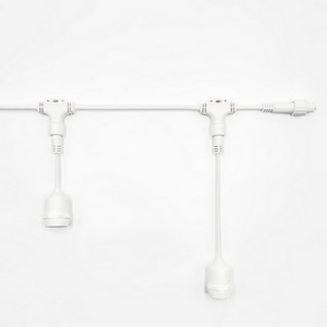 Изображение товара UNIBELT 5м, Провод Белый Каучук, Шаг см, Подвесных Патронов, IP65 Laitcom Белт-Лайт UBL5m/10L-8