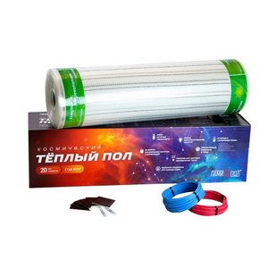 Изображение товара Комплект теплого пола Ламипол С160 1440 Вт 0,5 м 9 м2 (18х0,5 м)