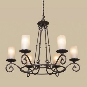 Изображение товара Подвесная люстра кованая L'Arte Luce Napoli L13806.03 подсвечник