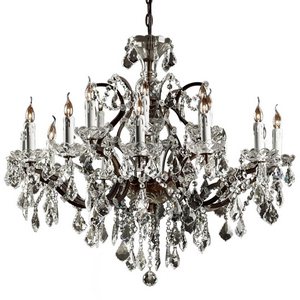 Изображение товара Подвесная люстра хрусталь L'Arte Luce Rococo L27918.65 в виде свечи