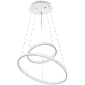 Изображение товара Подвесной светильник светодиодный с пультом с регулировкой цветовой температуры и яркости LED4U LED4U 55000-2 WH