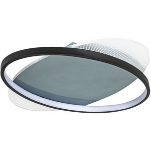 Изображение товара Потолочный светильник светодиодный с пультом с регулировкой цветовой температуры LED4U LED4U L1025-500 BK