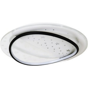 Изображение товара Потолочный светильник светодиодный с пультом с регулировкой цветовой температуры LED4U LED4U L1036-480 BK